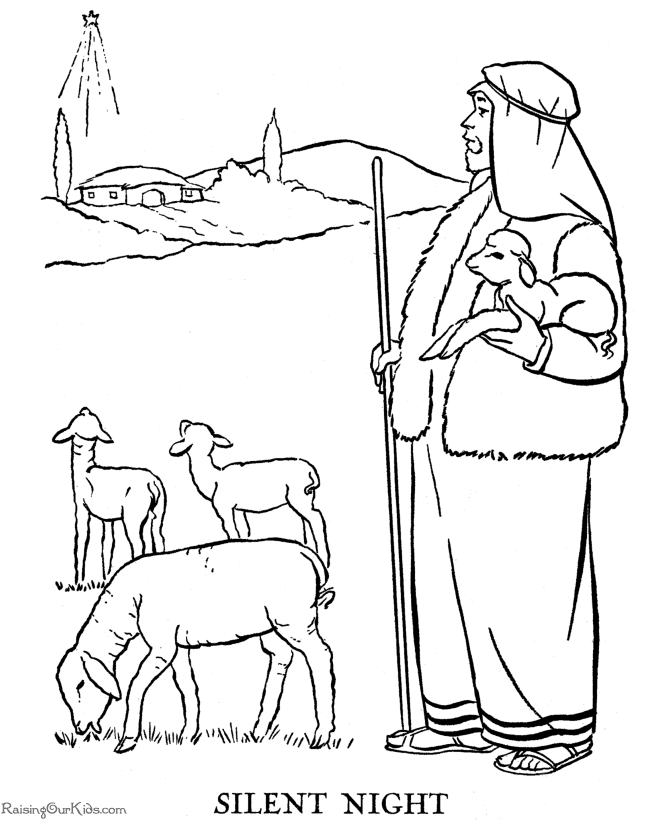 The Christmas Story coloring pages 03!