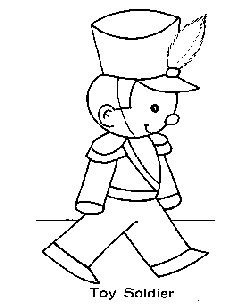 Christmas Toys coloring page