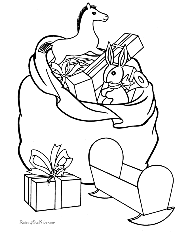 Free Coloring Pages - Christmas!
